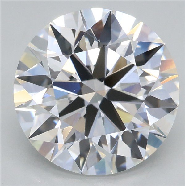 2.04ct F VVS2 Rare Carat Ideal Cut Round Lab Grown Diamond