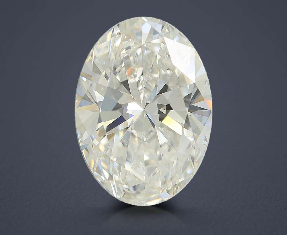 3.53ct E VS1 Rare Carat Ideal Cut Oval Lab Grown Diamond