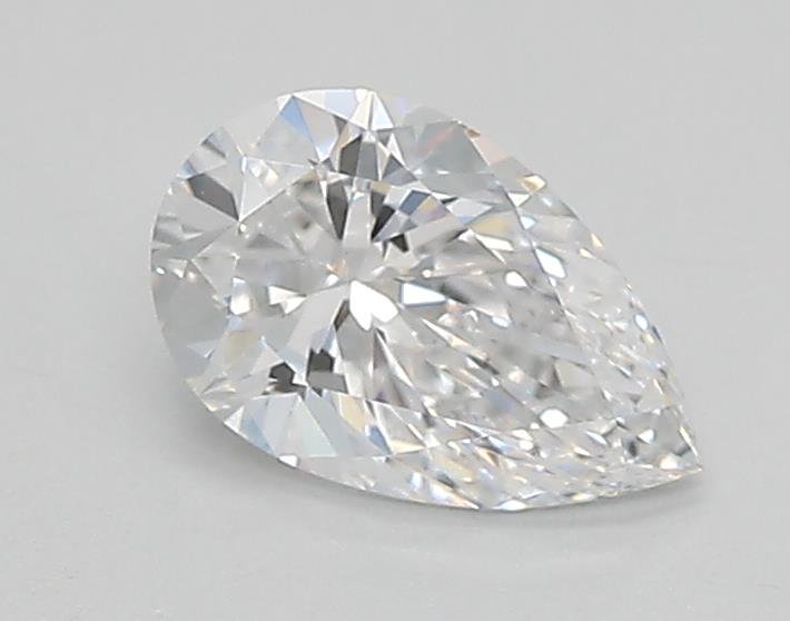 0.62ct D VVS2 Rare Carat Ideal Cut Pear Lab Grown Diamond
