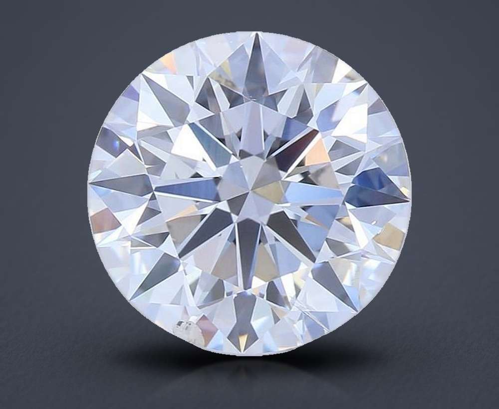 2.75ct G SI2 Rare Carat Ideal Cut Round Lab Grown Diamond