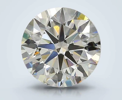 3.05ct J VS1 Excellent Cut Round Lab Grown Diamond