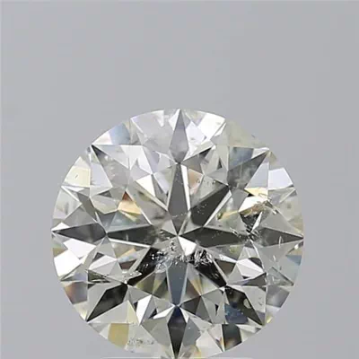 3.51ct J SI2 Excellent Cut Round Diamond