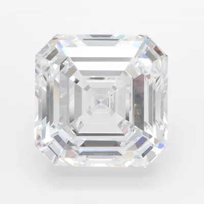 4.03ct D VVS1 Rare Carat Ideal Cut Asscher Lab Grown Diamond
