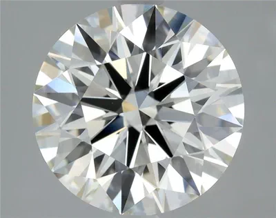 2.50ct J VVS2 Rare Carat Ideal Cut Round Diamond