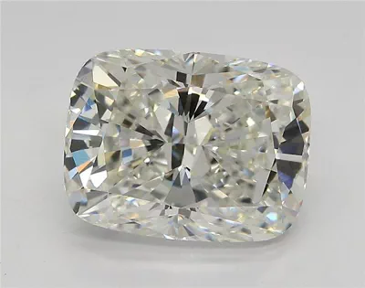 4.02ct G VVS2 Very Good Cut Cushion Lab Grown Diamond
