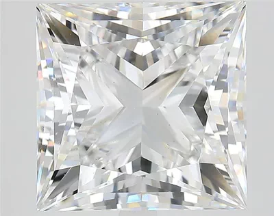10.01ct F VS1 Rare Carat Ideal Cut Princess Lab Grown Diamond