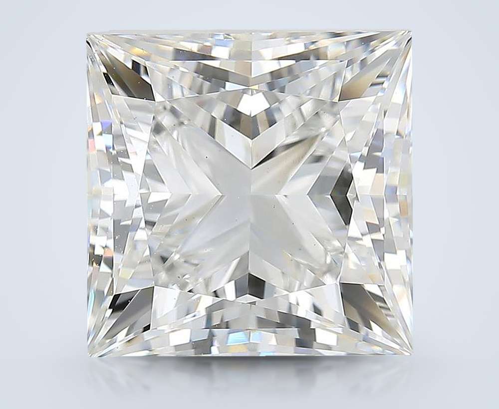 10.01ct F VS1 Rare Carat Ideal Cut Princess Lab Grown Diamond