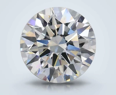 2.02ct E VS2 Rare Carat Ideal Cut Round Lab Grown Diamond