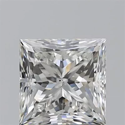 2.26ct H SI1 Rare Carat Ideal Cut Princess Diamond
