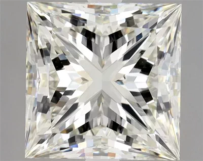 3.12ct J VS2 Rare Carat Ideal Cut Princess Diamond