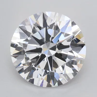 2.50ct D VVS1 Rare Carat Ideal Cut Round Lab Grown Diamond