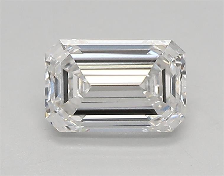 0.84ct E VVS2 Rare Carat Ideal Cut Emerald Lab Grown Diamond