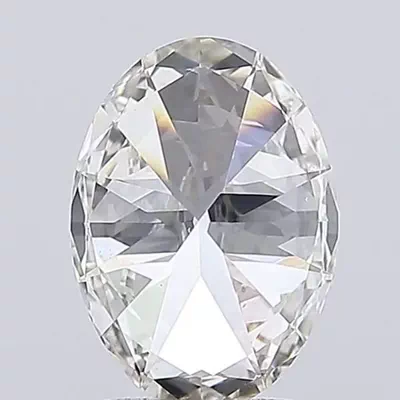 2.99ct H VS2 Very Good Cut Oval Lab Grown Diamond