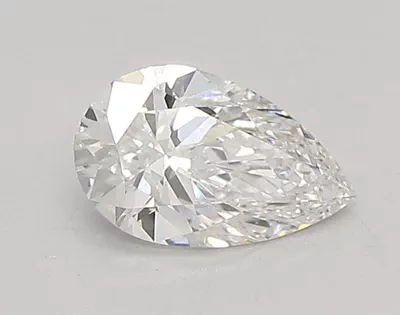 0.57ct E VS1 Rare Carat Ideal Cut Pear Lab Grown Diamond
