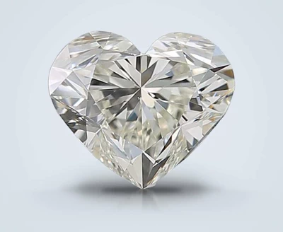 0.92ct K VS1 Rare Carat Ideal Cut Heart Diamond