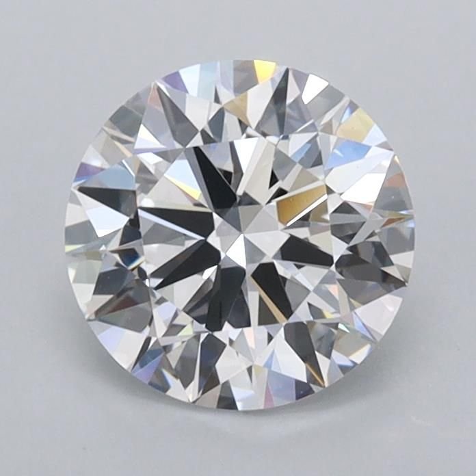 1.24ct D FL Rare Carat Ideal Cut Round Lab Grown Diamond