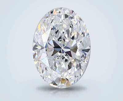 2.00ct D SI1 Very Good Cut Oval Diamond