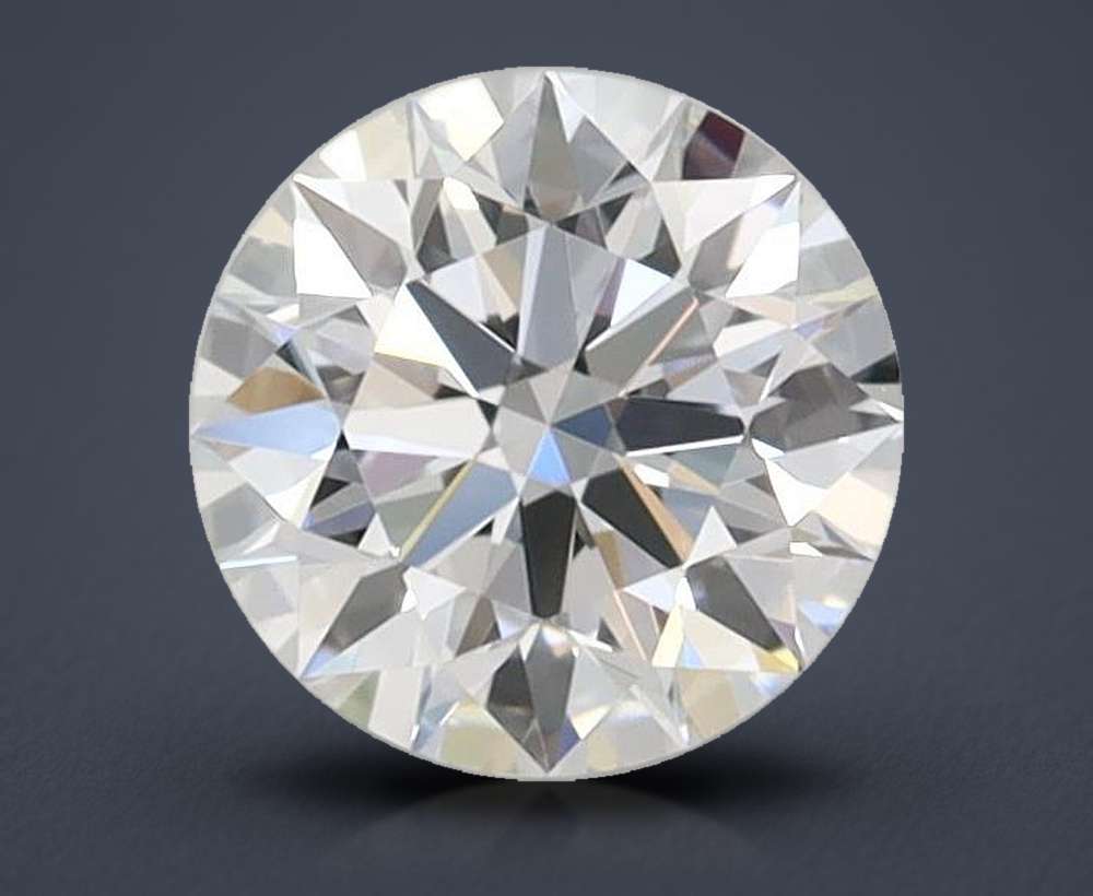 0.62ct D FL Rare Carat Ideal Cut Round Lab Grown Diamond
