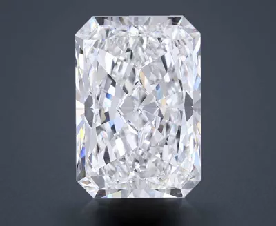 12.00ct F VVS2 Rare Carat Ideal Cut Radiant Lab Grown Diamond