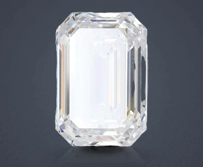 1.92ct D VVS2 Rare Carat Ideal Cut Emerald Lab Grown Diamond