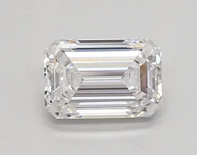 0.73ct D VVS2 Excellent Cut Emerald Lab Grown Diamond