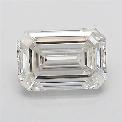 1.38ct G VS1 Rare Carat Ideal Cut Emerald Lab Grown Diamond