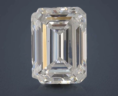 1.34ct D VVS2 Rare Carat Ideal Cut Emerald Lab Grown Diamond