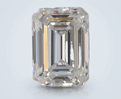 1.34ct D VVS2 Rare Carat Ideal Cut Emerald Lab Grown Diamond