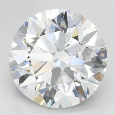 4.16ct D VVS1 Rare Carat Ideal Cut Round Lab Grown Diamond