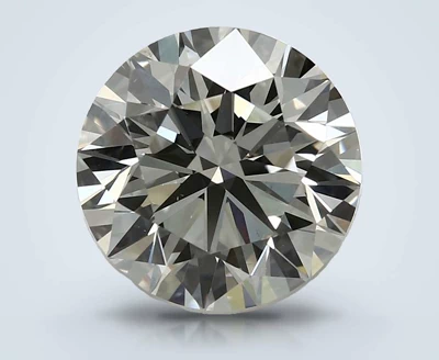 3.00ct K SI1 Rare Carat Ideal Cut Round Diamond
