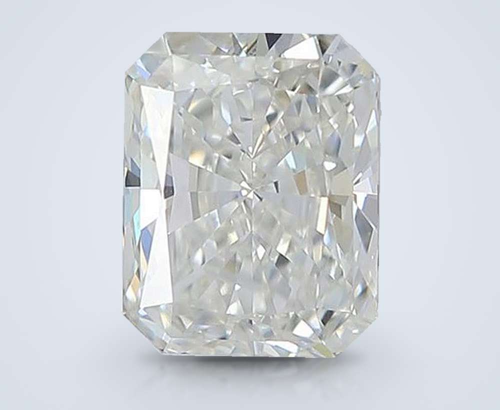 0.90ct I VS2 Rare Carat Ideal Cut Radiant Diamond