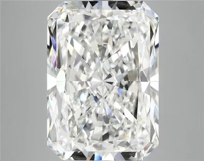 11.47ct F VVS2 Rare Carat Ideal Cut Radiant Lab Grown Diamond