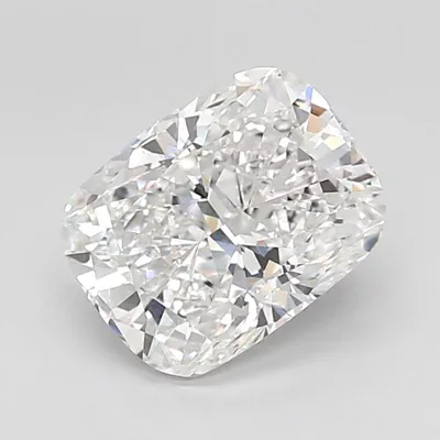 3.04ct E VVS2 Rare Carat Ideal Cut Cushion Lab Grown Diamond