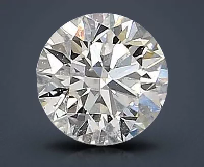 0.43ct I SI1 Rare Carat Ideal Cut Round Diamond