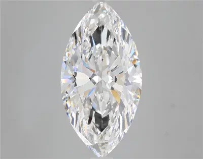 6.26ct F VVS2 Rare Carat Ideal Cut Marquise Lab Grown Diamond