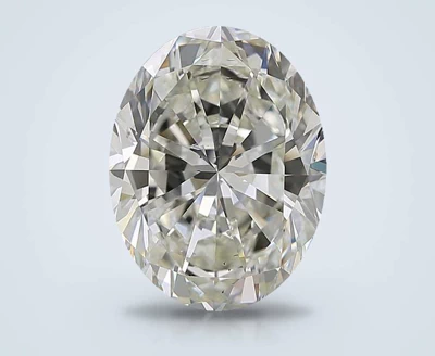 5.01ct J SI1 Rare Carat Ideal Cut Oval Diamond