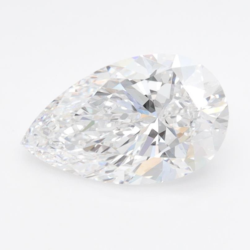 1.23ct D VVS1 Rare Carat Ideal Cut Pear Lab Grown Diamond