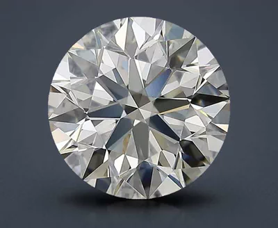 3.01ct K VS2 Excellent Cut Round Diamond