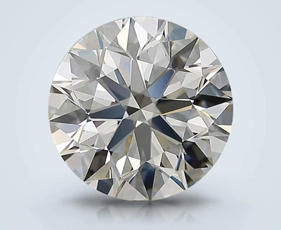 3.01ct K VS2 Excellent Cut Round Diamond