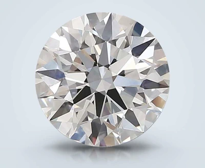 3.02ct F VVS2 Rare Carat Ideal Cut Round Lab Grown Diamond