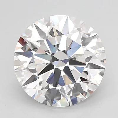 4.02ct F VS1 Rare Carat Ideal Cut Round Lab Grown Diamond