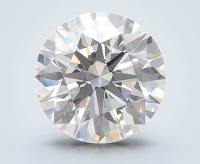 4.01ct D FL Rare Carat Ideal Cut Round Lab Grown Diamond