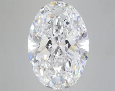 10.95ct F VS2 Rare Carat Ideal Cut Oval Lab Grown Diamond