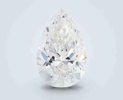 5.01ct F VVS2 Very Good Cut Pear Lab Grown Diamond