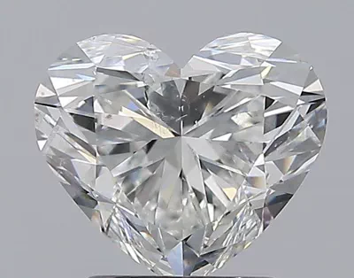 2.21ct F SI2 Rare Carat Ideal Cut Heart Diamond