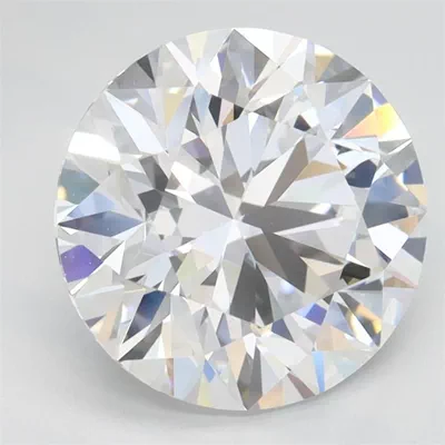 2.87ct D IF Rare Carat Ideal Cut Round Lab Grown Diamond