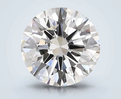 3.30ct I SI1 Rare Carat Ideal Cut Round Diamond