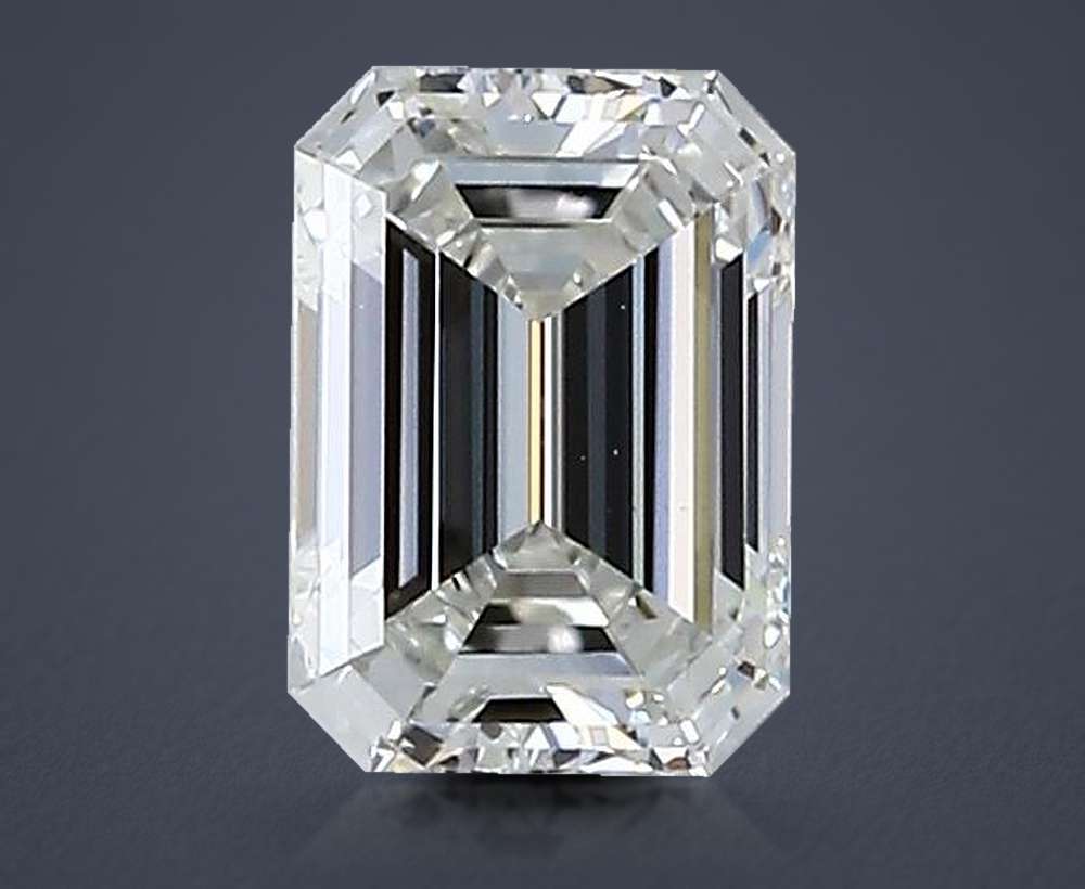0.71ct I VS1 Rare Carat Ideal Cut Emerald Diamond
