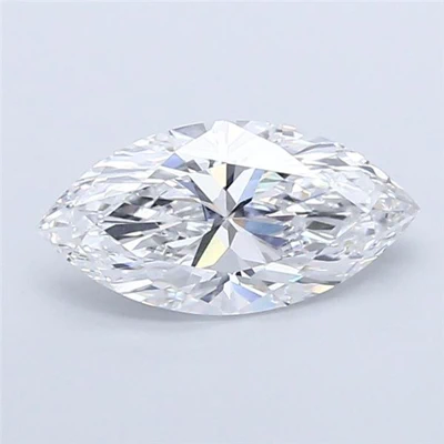 3.08ct F VS1 Rare Carat Ideal Cut Marquise Lab Grown Diamond