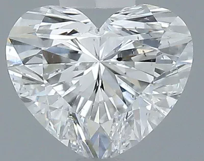 0.52ct D SI1 Rare Carat Ideal Cut Heart Diamond